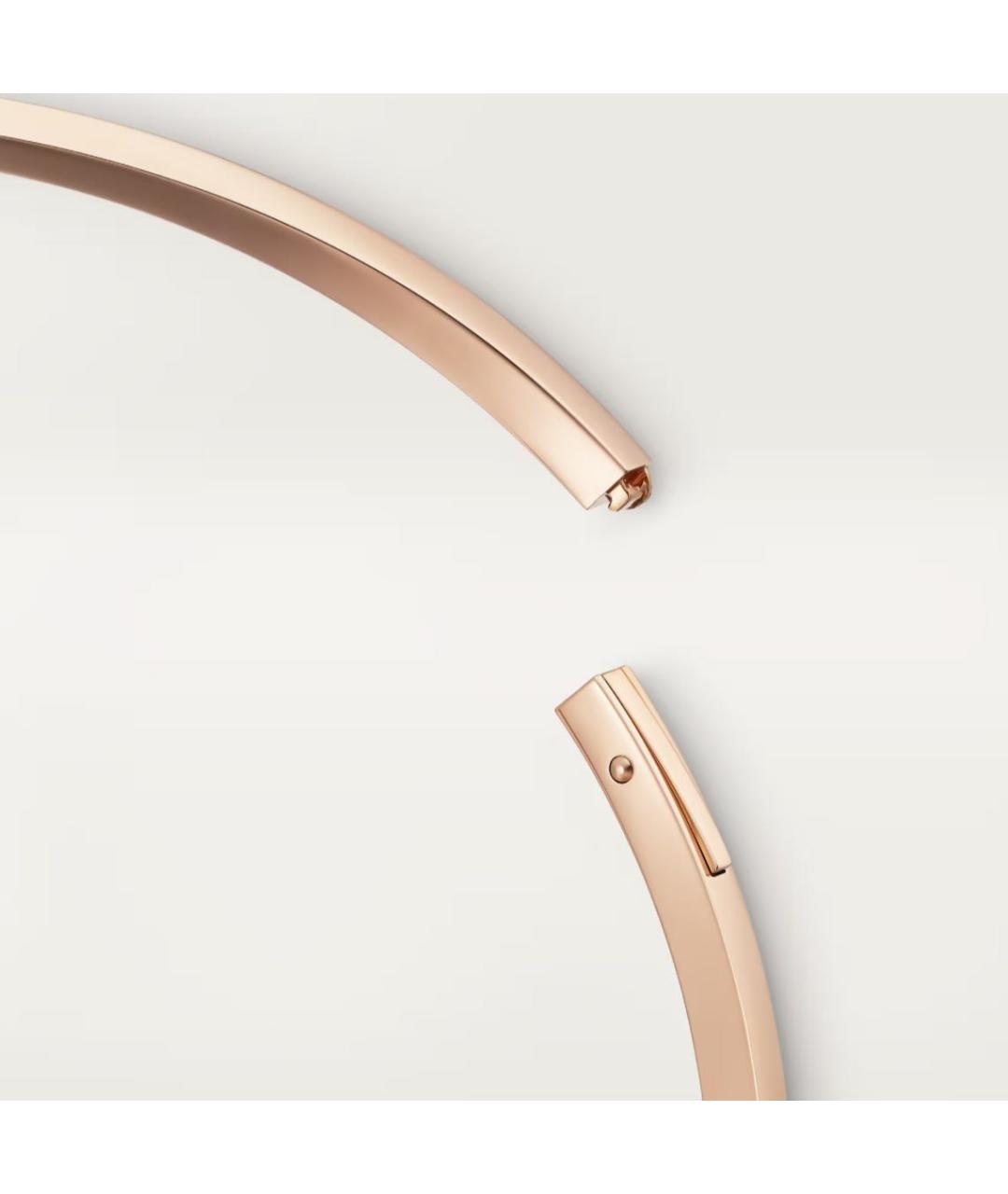 CARTIER Желтое колье из розового золота, фото 3