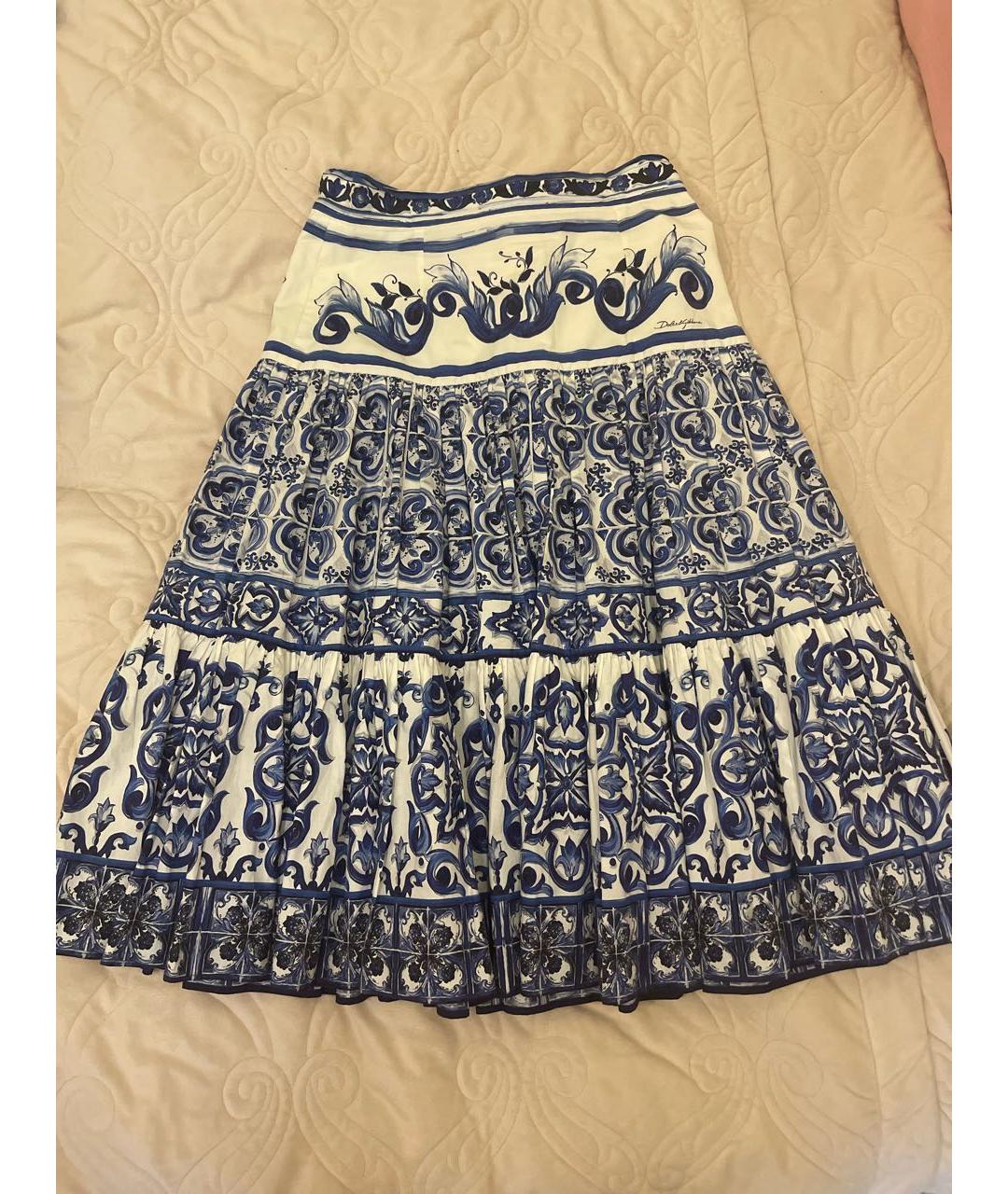 DOLCE & GABBANA KIDS Хлопковая юбка, фото 5