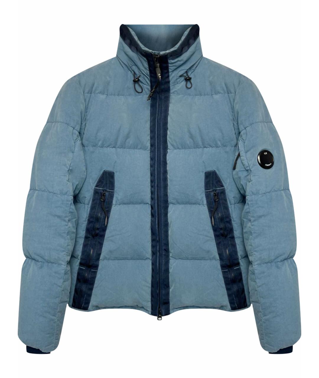 CP COMPANY Голубая полиамидовая куртка, фото 1