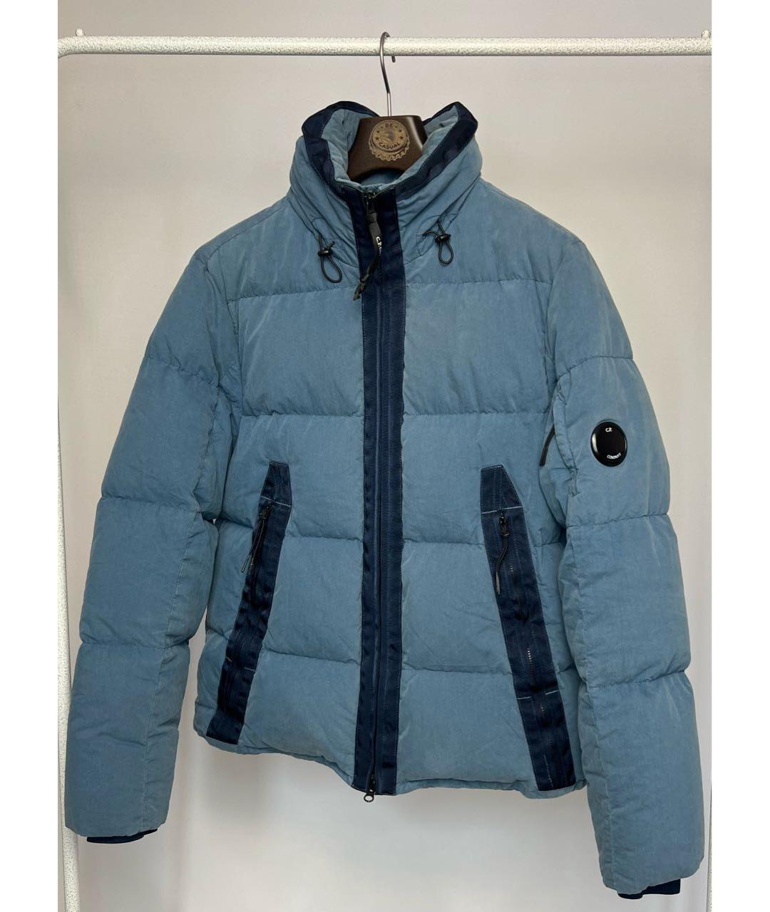 CP COMPANY Голубая полиамидовая куртка, фото 9