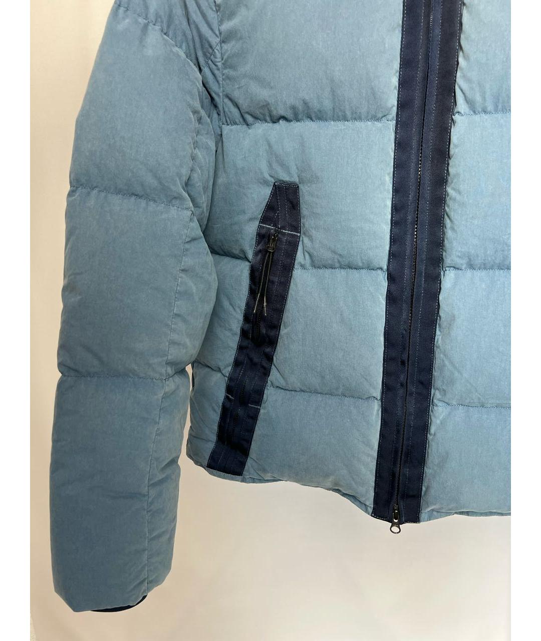 CP COMPANY Голубая полиамидовая куртка, фото 3