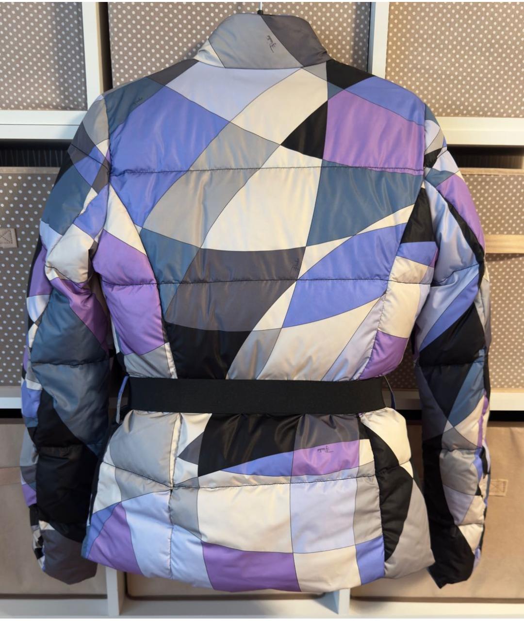 EMILIO PUCCI Мульти полиэстеровая куртка, фото 8