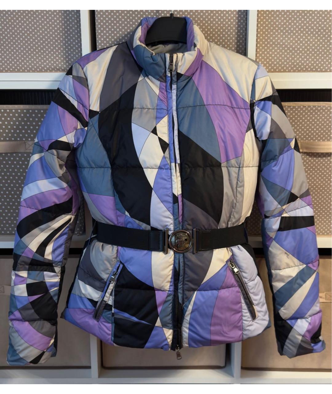 EMILIO PUCCI Мульти полиэстеровая куртка, фото 9