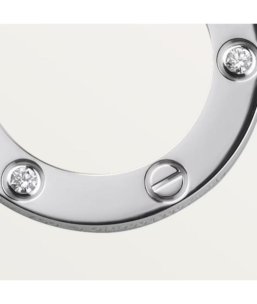 CARTIER Серебряная подвеска из белого золота, фото 4