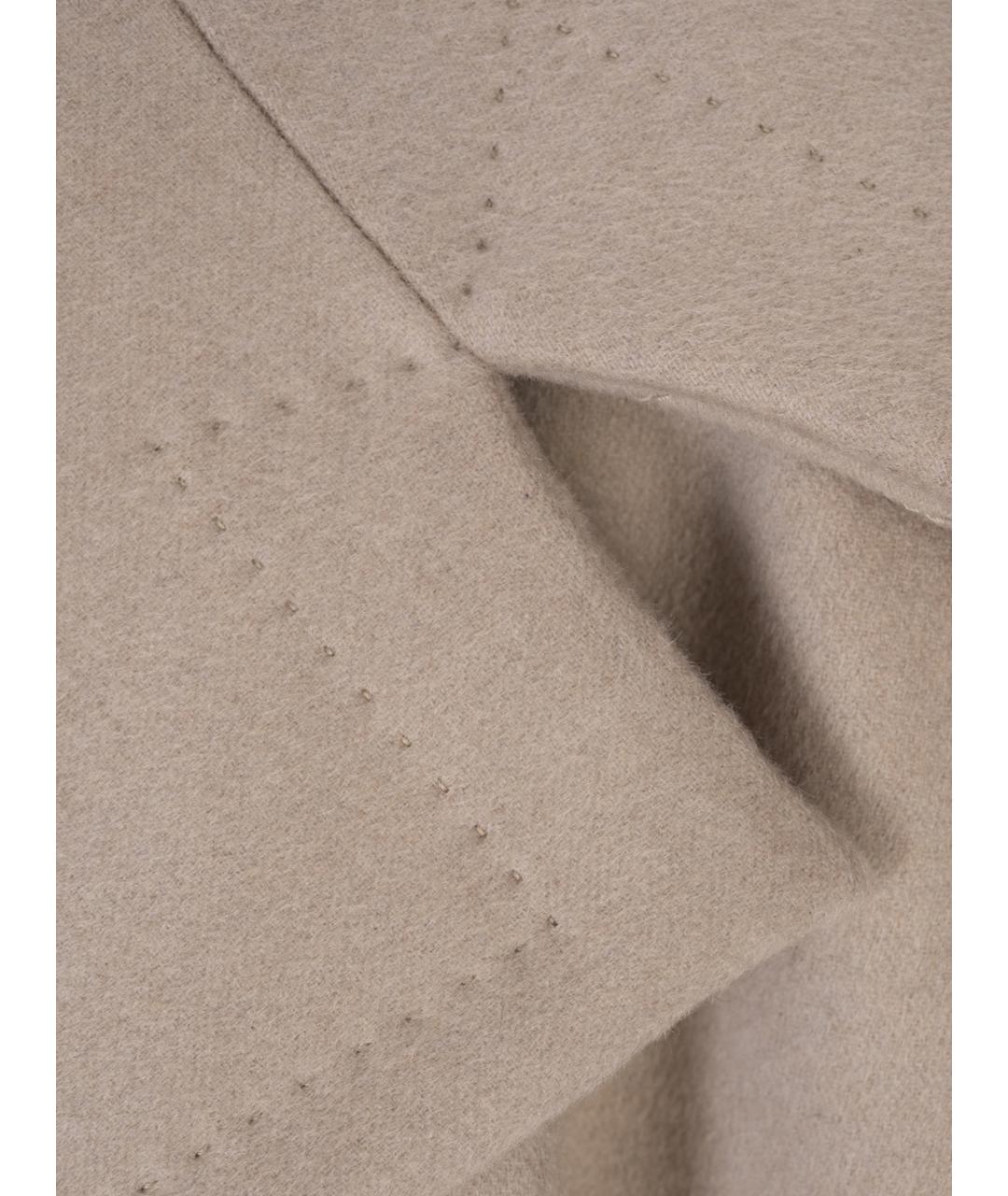 MAX MARA Бежевое кашемировое пальто, фото 4