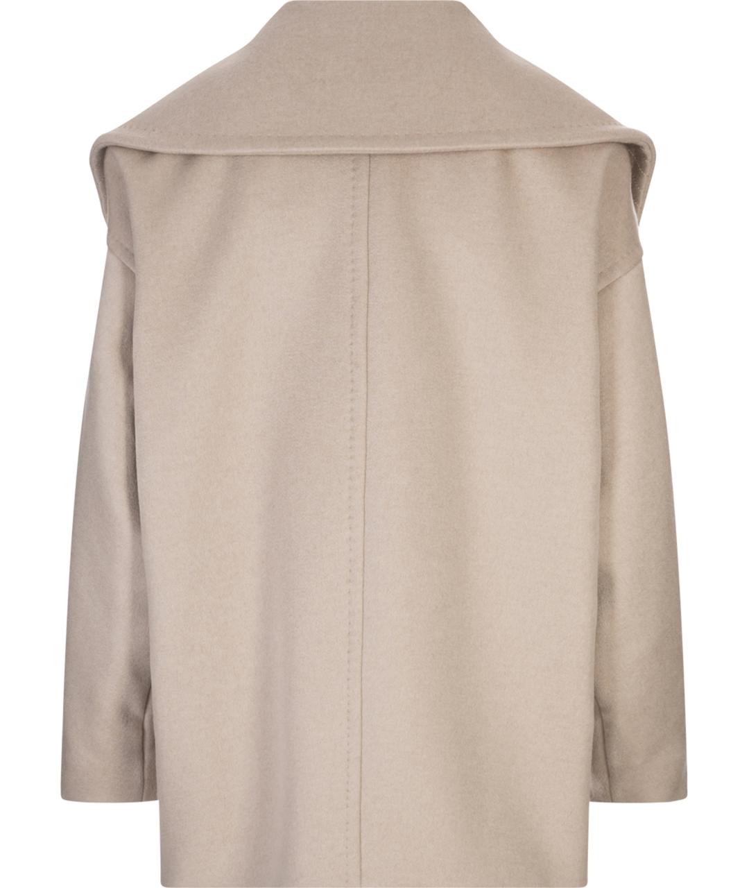 MAX MARA Бежевое кашемировое пальто, фото 2