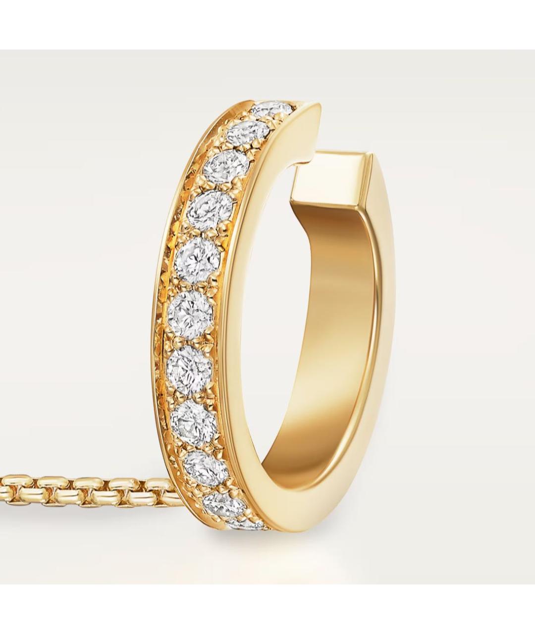 CARTIER Желтые серьги из желтого золота, фото 6