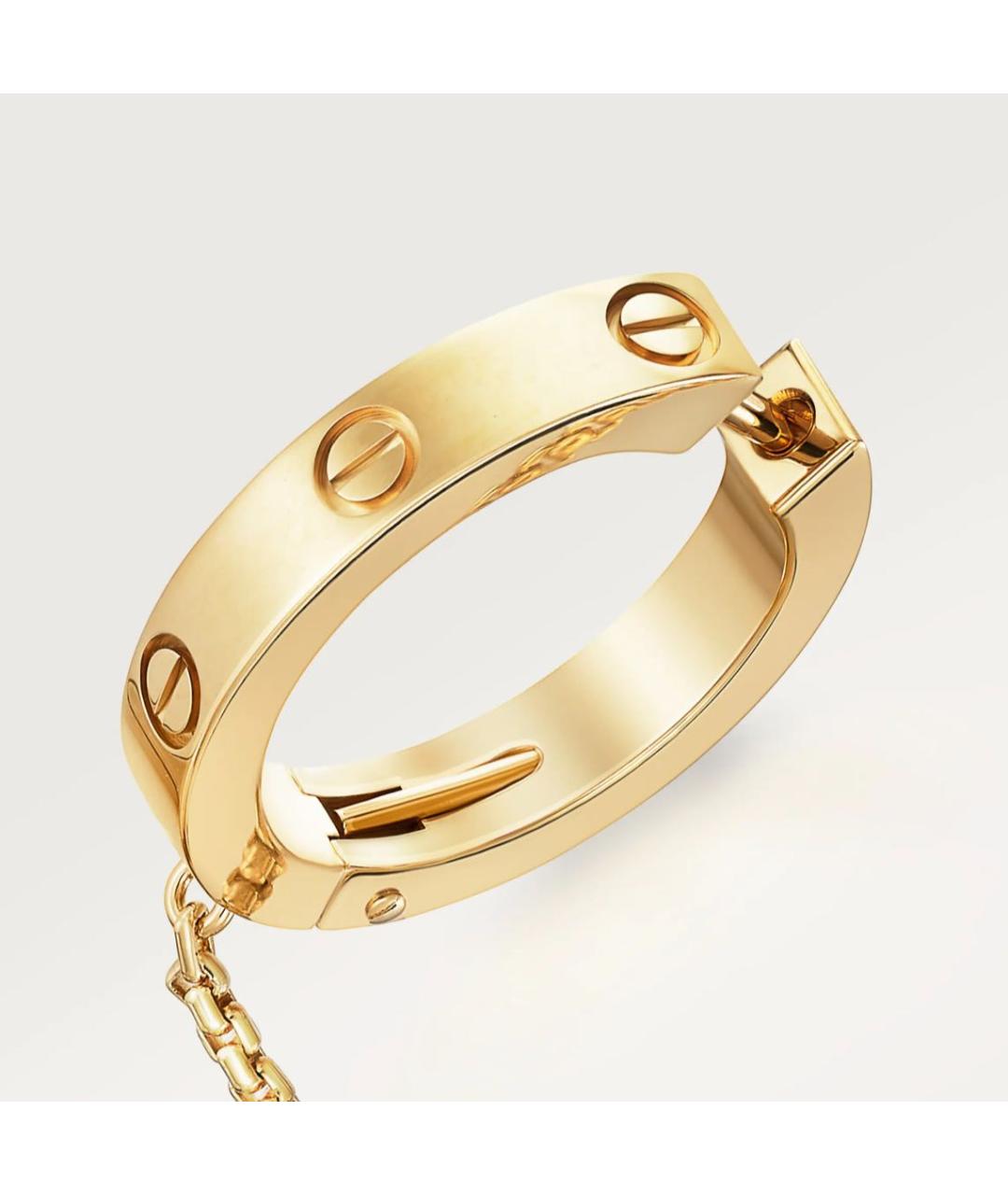 CARTIER Желтые серьги из желтого золота, фото 4