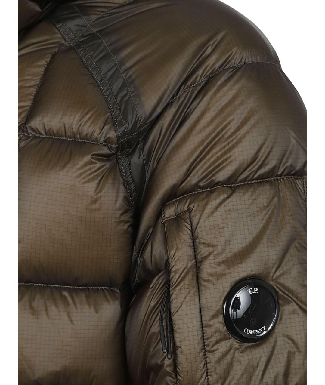 CP COMPANY Зеленая полиамидовая куртка, фото 3