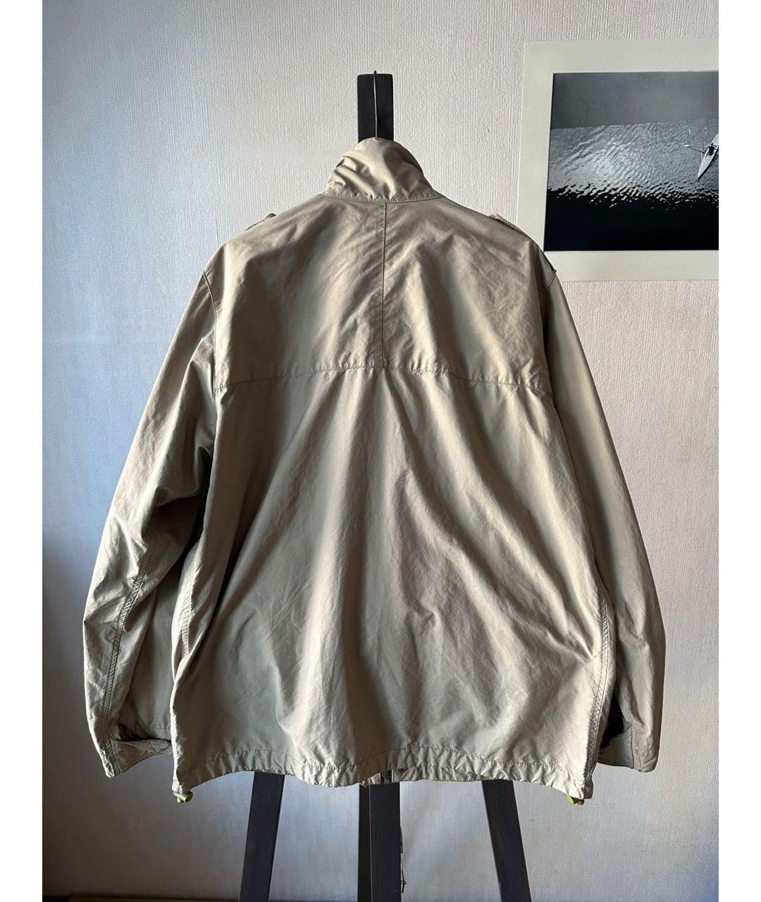 ASPESI Бежевая полиэстеровая куртка, фото 2