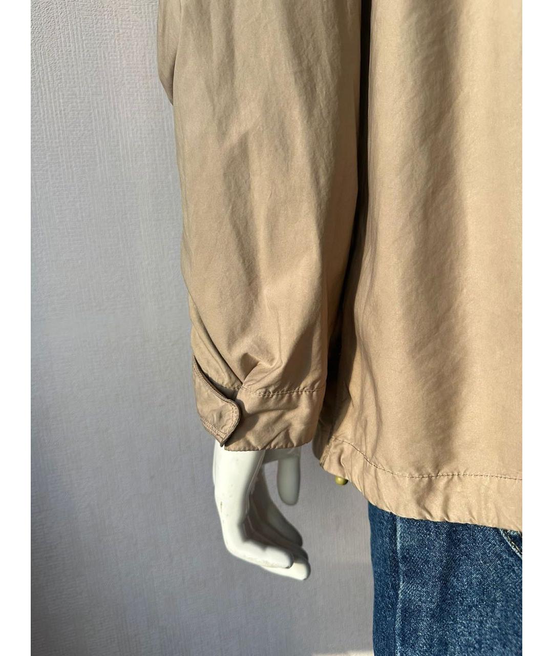 ASPESI Бежевая полиэстеровая куртка, фото 6
