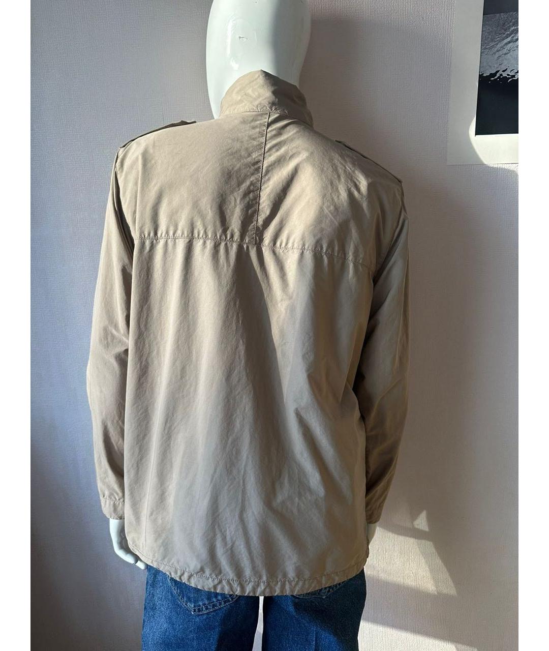 ASPESI Бежевая полиэстеровая куртка, фото 8