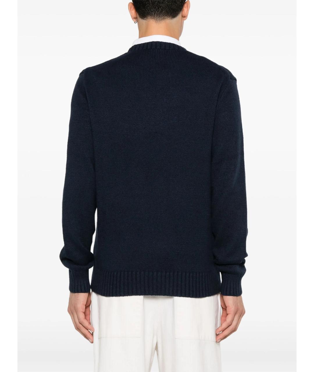 POLO RALPH LAUREN Синий хлопковый джемпер / свитер, фото 4
