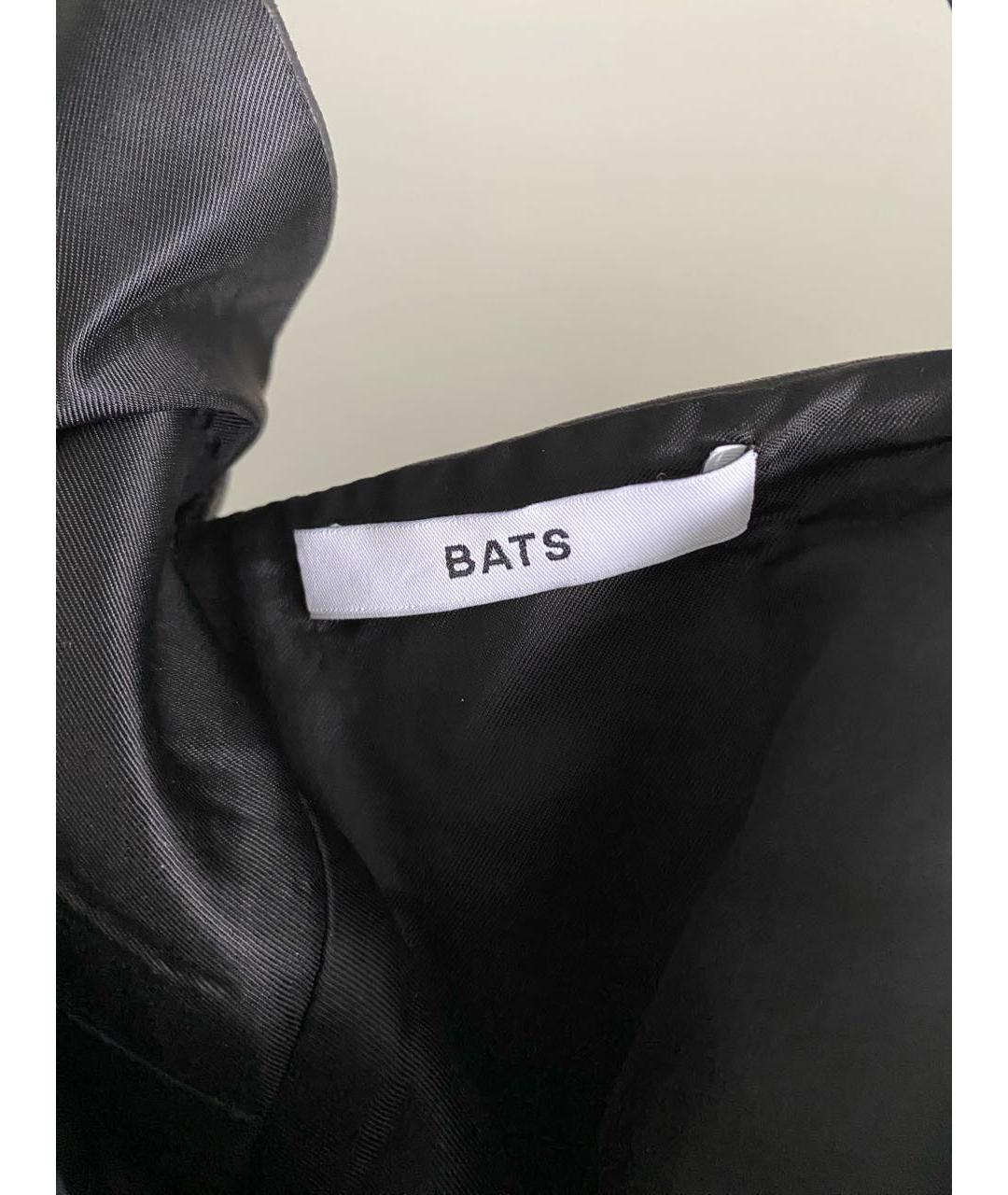 BATS Черная кожаная майка, фото 3