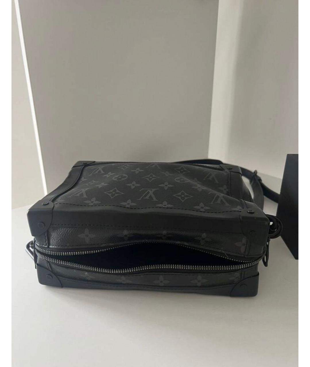 LOUIS VUITTON Черная сумка через плечо, фото 4
