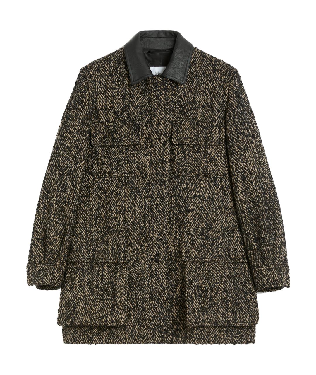 MAX MARA Мульти шерстяное пальто, фото 1