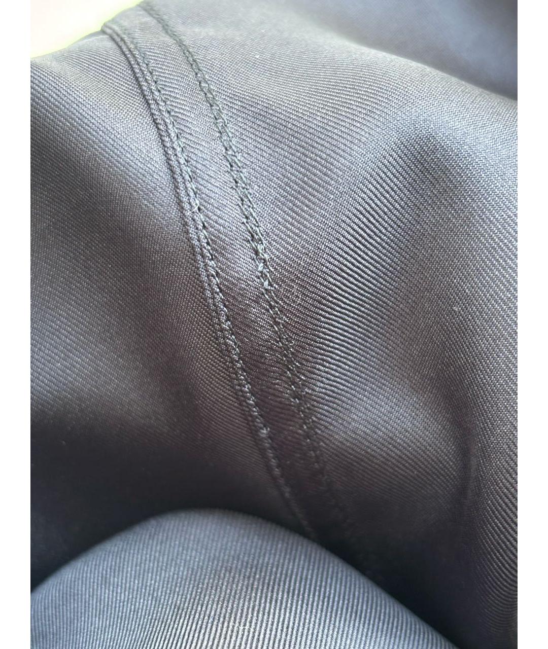 MAISON MARGIELA Синее шелковое платье, фото 4