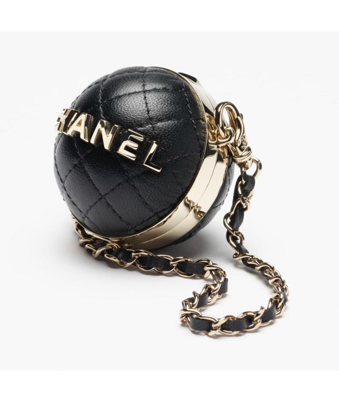 CHANEL Черный брелок, фото 8