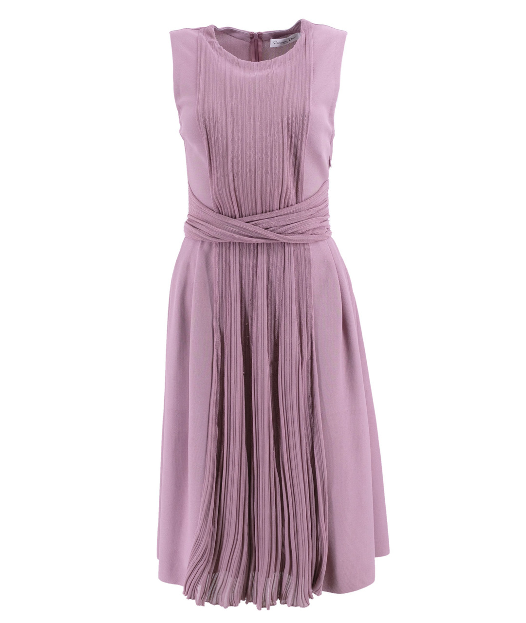 CHRISTIAN DIOR PRE-OWNED Фиолетовое вискозное повседневное платье, фото 1