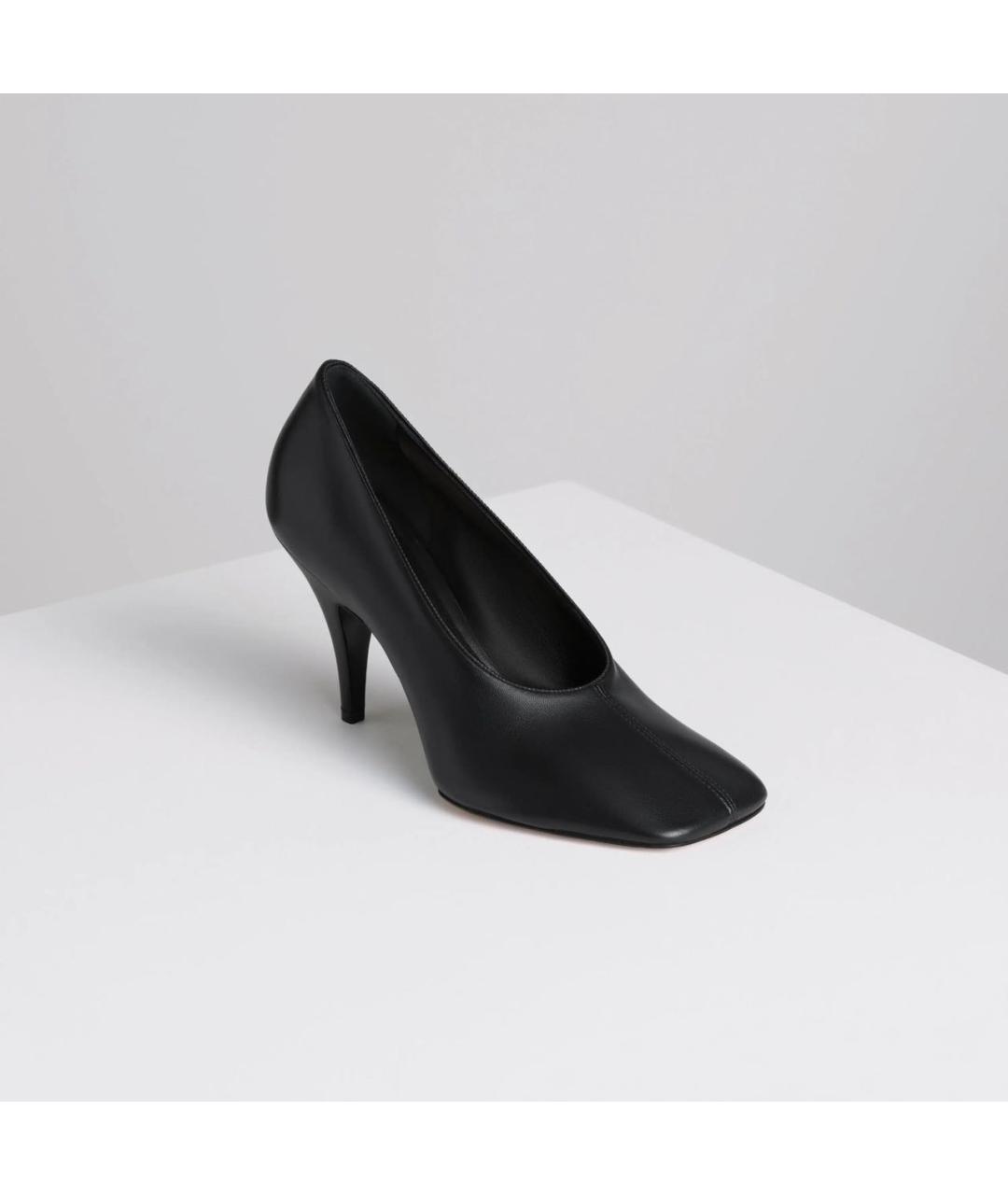 PHOEBE PHILO Черные кожаные туфли, фото 6