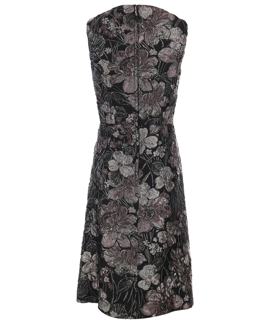 DOLCE&GABBANA Черное ацетатное вечернее платье, фото 2