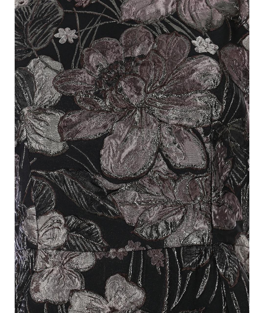 DOLCE&GABBANA Черное ацетатное вечернее платье, фото 3