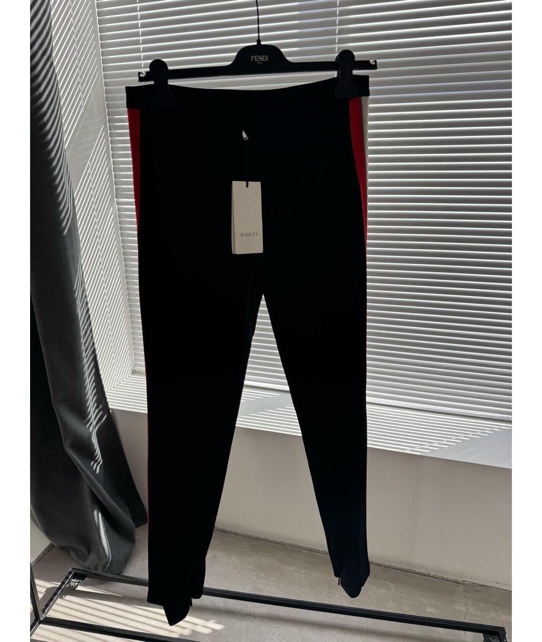 GUCCI Черные брюки узкие, фото 7
