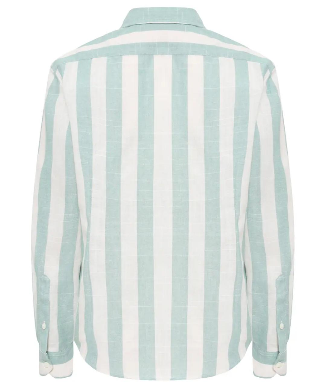 MC2 SAINT BARTH Зеленая полиэстеровая рубашка, фото 2