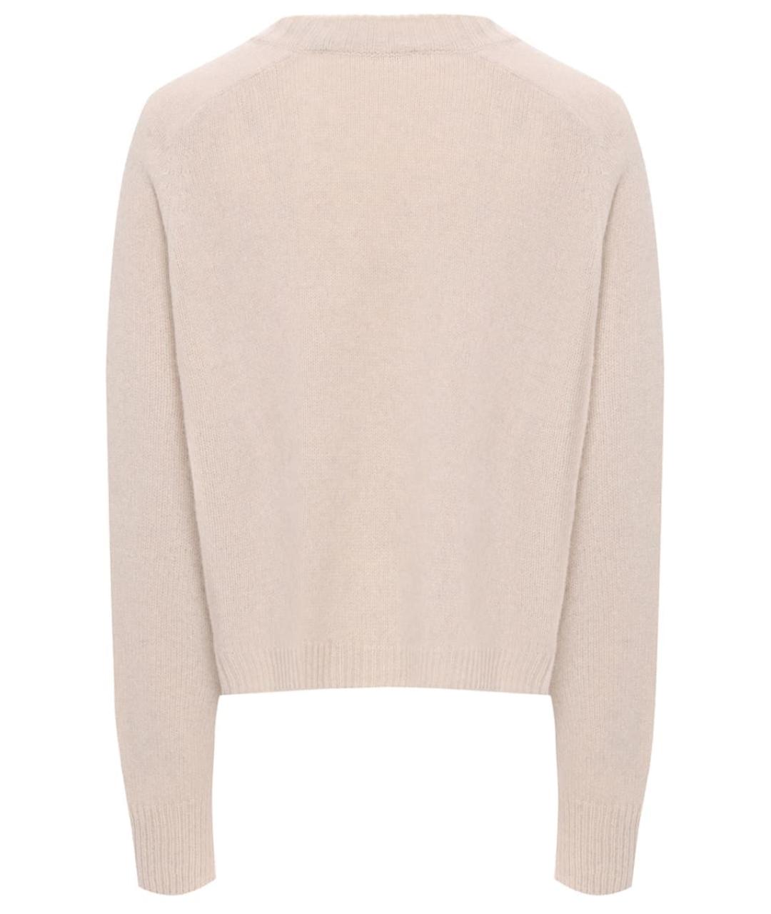 PHILOSOPHY DI LORENZO SERAFINI Бежевый кашемировый джемпер / свитер, фото 2