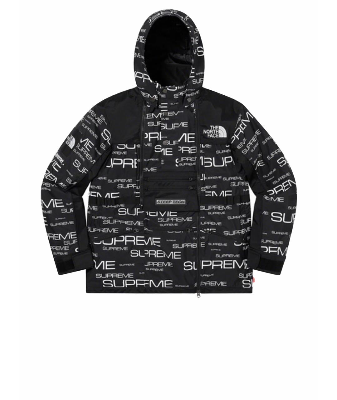 SUPREME Черная куртка, фото 6