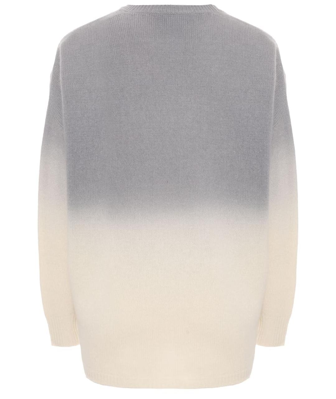 FABIANA FILIPPI Серый шерстяной джемпер / свитер, фото 2