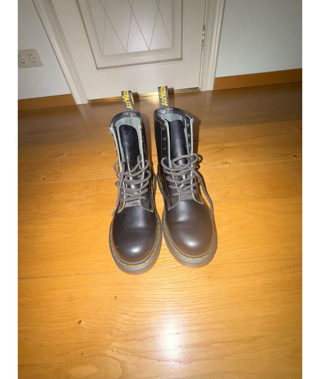 DR. MARTENS Черные ботинки, фото 2
