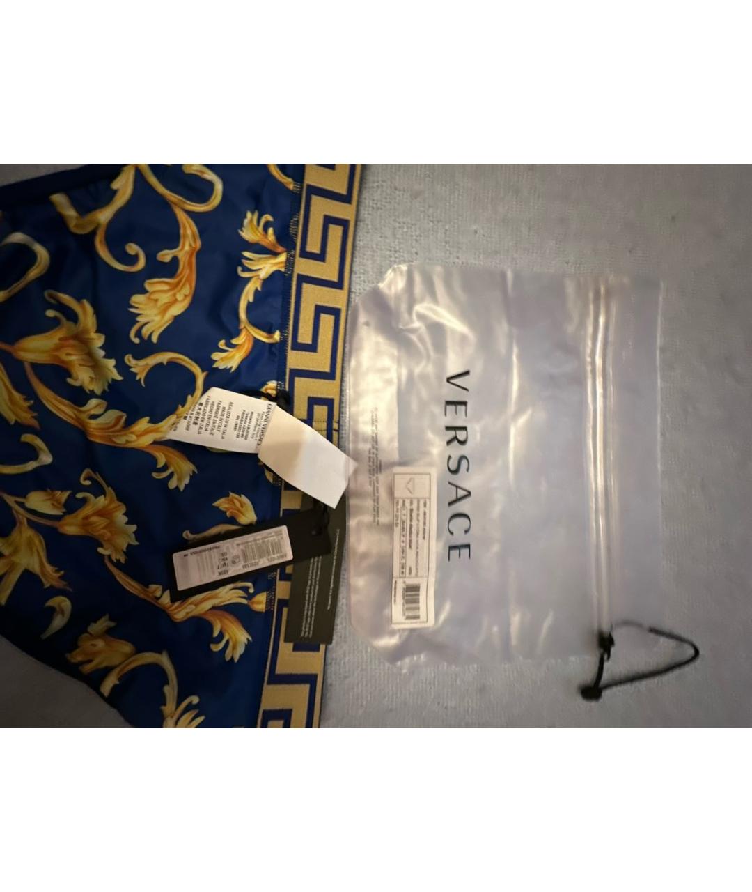VERSACE Синие плавки, фото 7