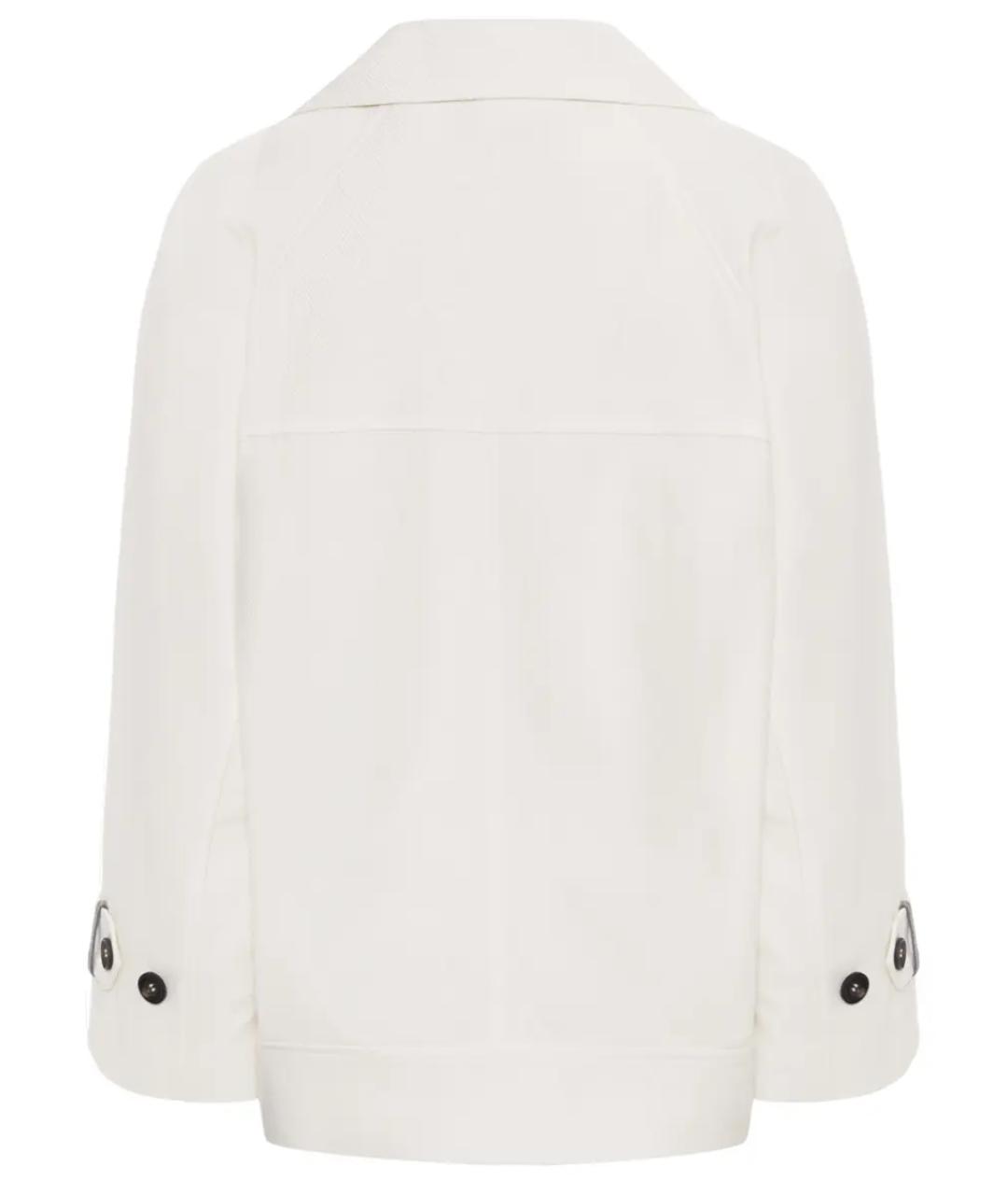 BRUNELLO CUCINELLI Белый хлопковый жакет/пиджак, фото 2