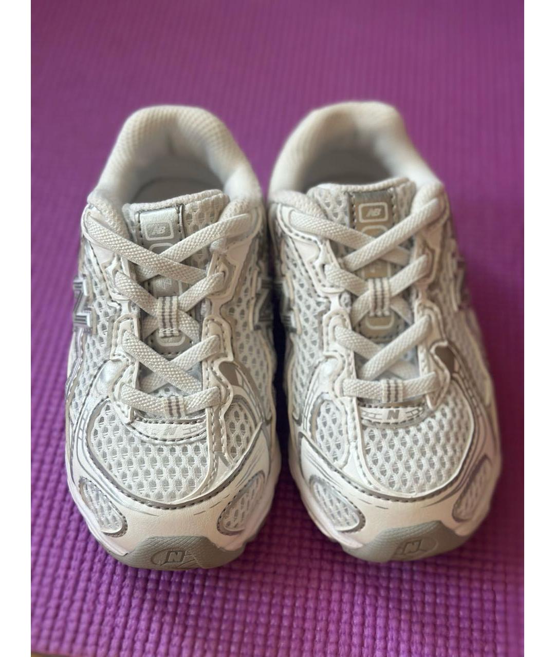 NEW BALANCE KIDS Белые текстильные кеды, фото 3