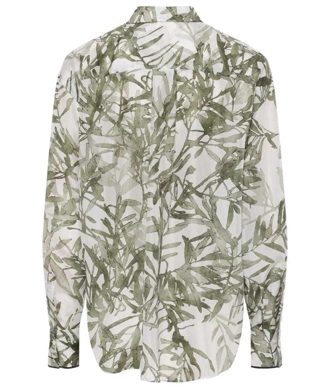 BRUNELLO CUCINELLI Мульти шелковая рубашка, фото 2