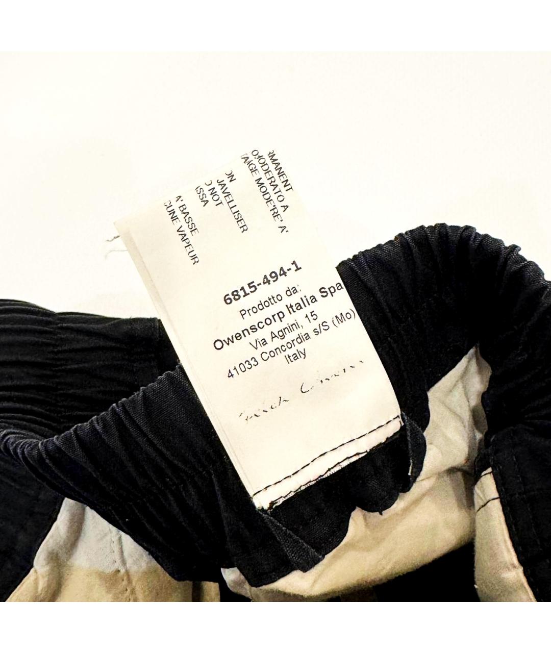 RICK OWENS Черные хлопковые шорты, фото 7