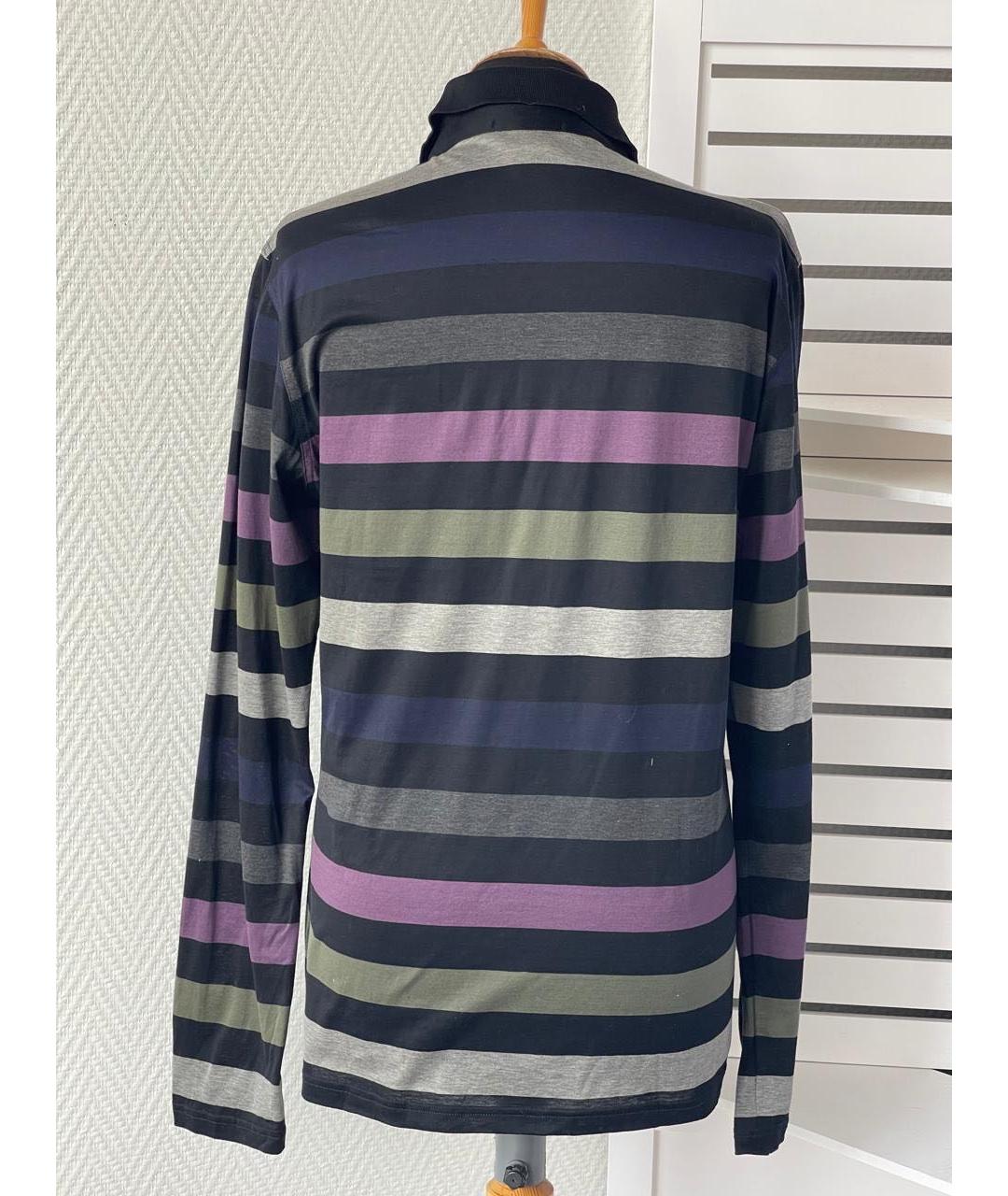 SONIA RYKIEL Мульти хлопковое поло с длинным рукавом, фото 2