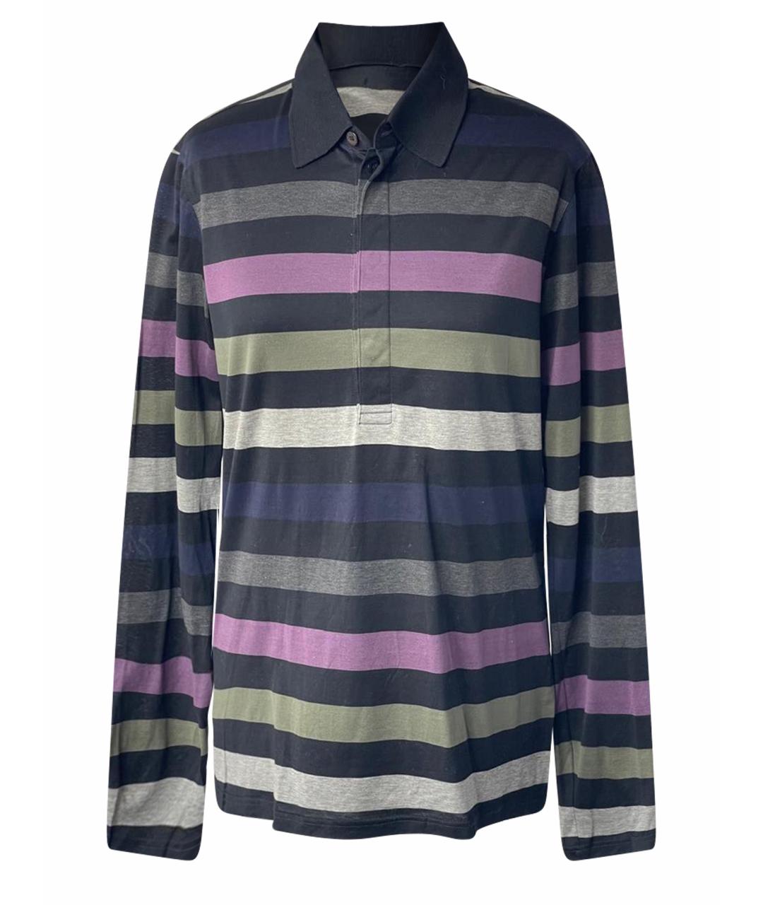 SONIA RYKIEL Мульти хлопковое поло с длинным рукавом, фото 1