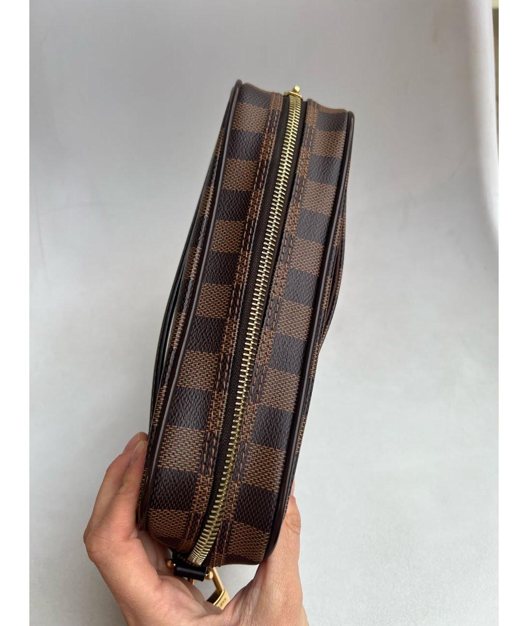 LOUIS VUITTON Коричневая барсетка, фото 6
