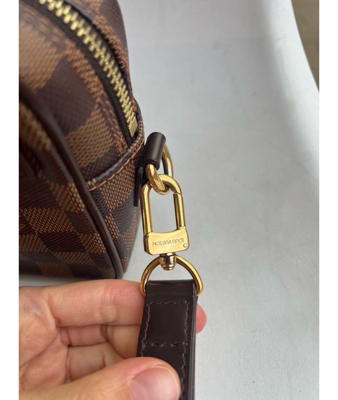 LOUIS VUITTON Коричневая барсетка, фото 7