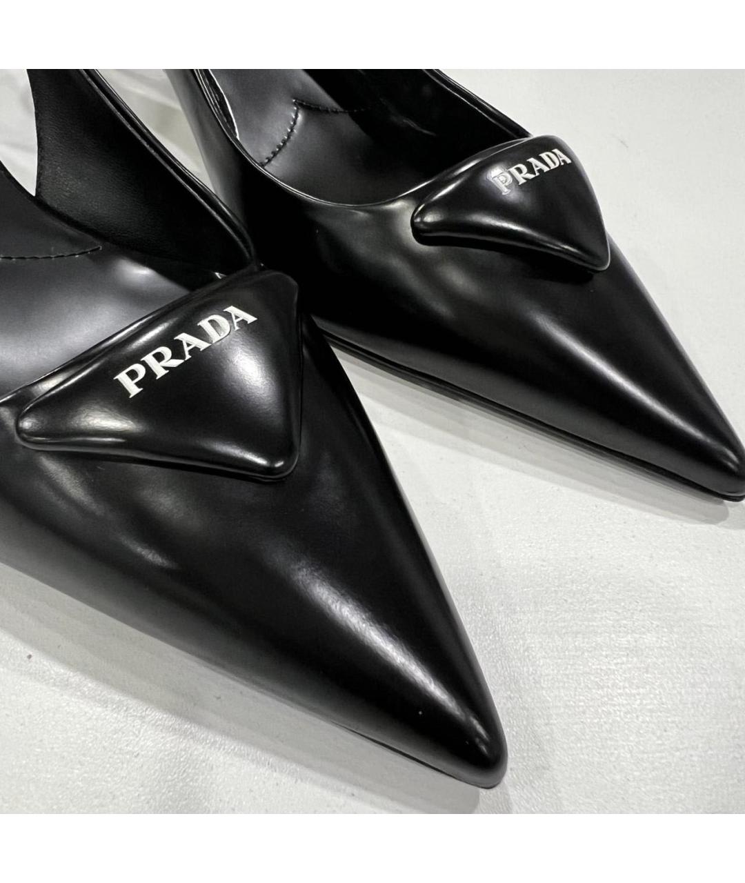 PRADA Черные туфли, фото 3