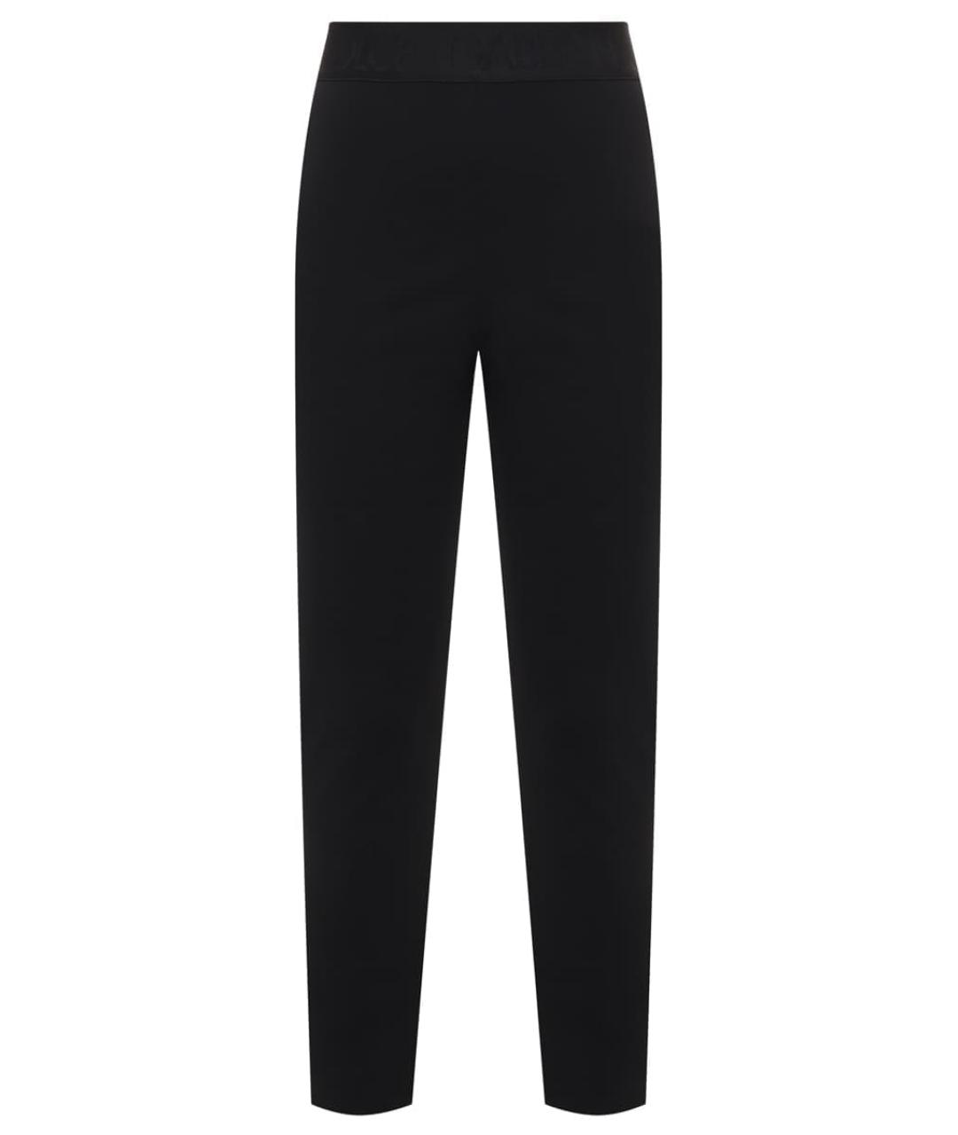 DOLCE&GABBANA Черные вискозные леггинсы и велосипедки, фото 1