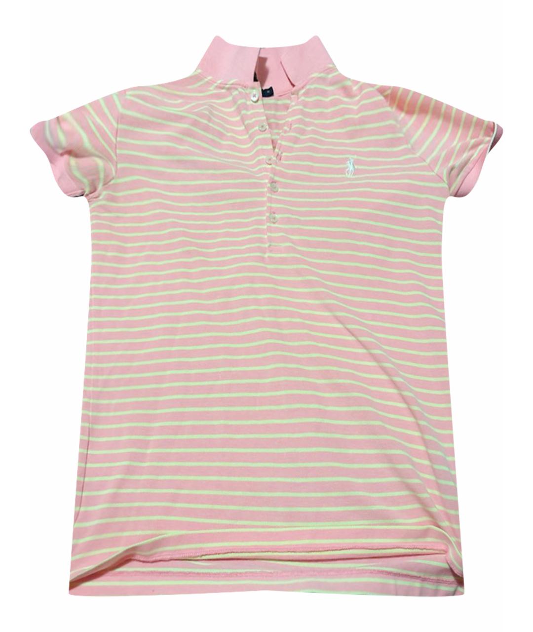 POLO RALPH LAUREN Коралловая хлопковая футболка, фото 1