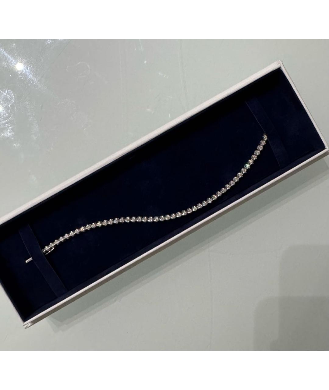 Van Der Bauwede Stall Diamond Серебрянный браслет из белого золота, фото 3