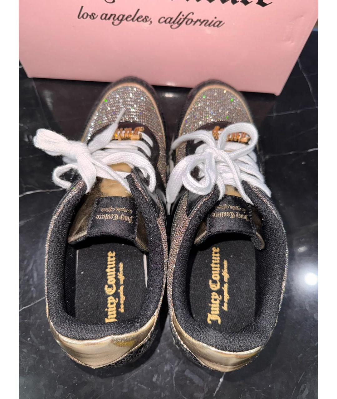 JUICY COUTURE Черные кроссовки, фото 2