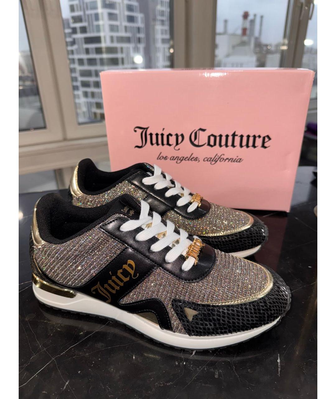 JUICY COUTURE Черные кроссовки, фото 3