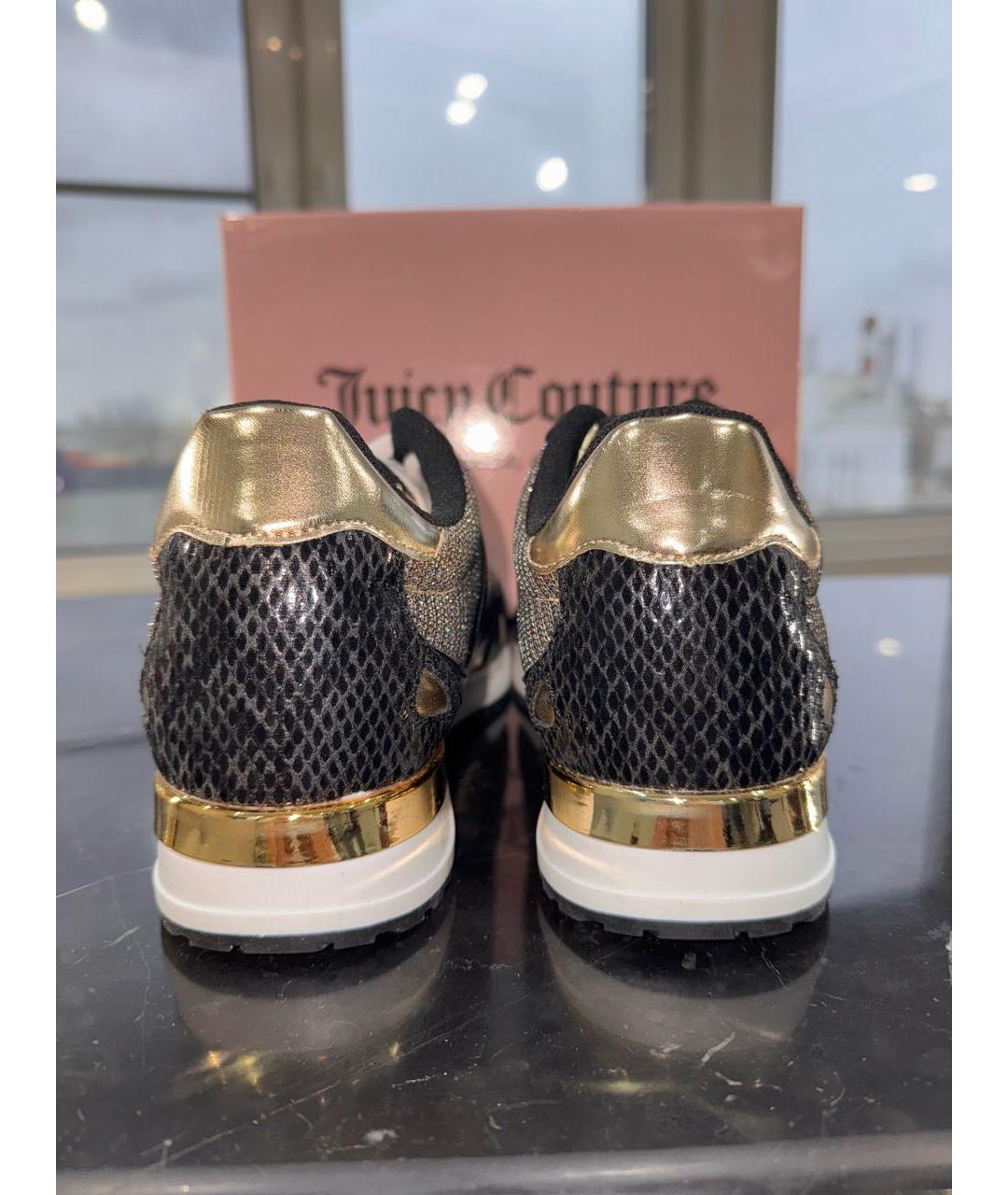 JUICY COUTURE Черные кроссовки, фото 5