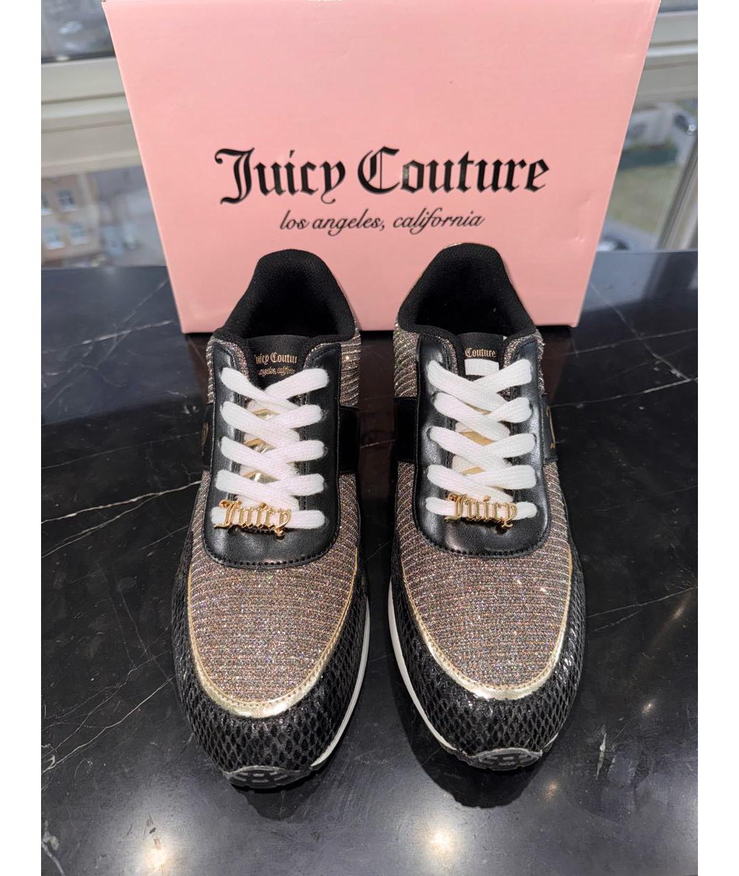 JUICY COUTURE Черные кроссовки, фото 4