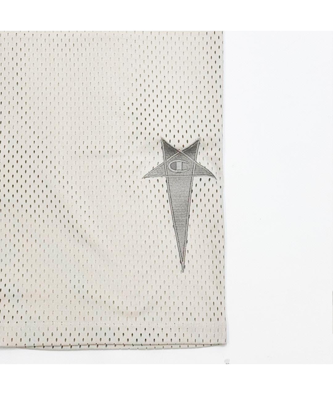 RICK OWENS Белая майка, фото 4